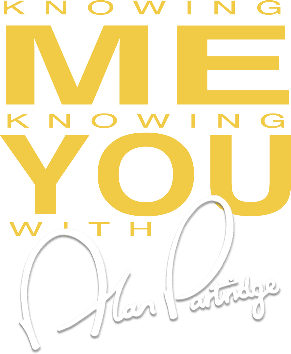 Knowing Me Knowing You with Alan Partridge logo