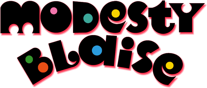 Modesty Blaise logo
