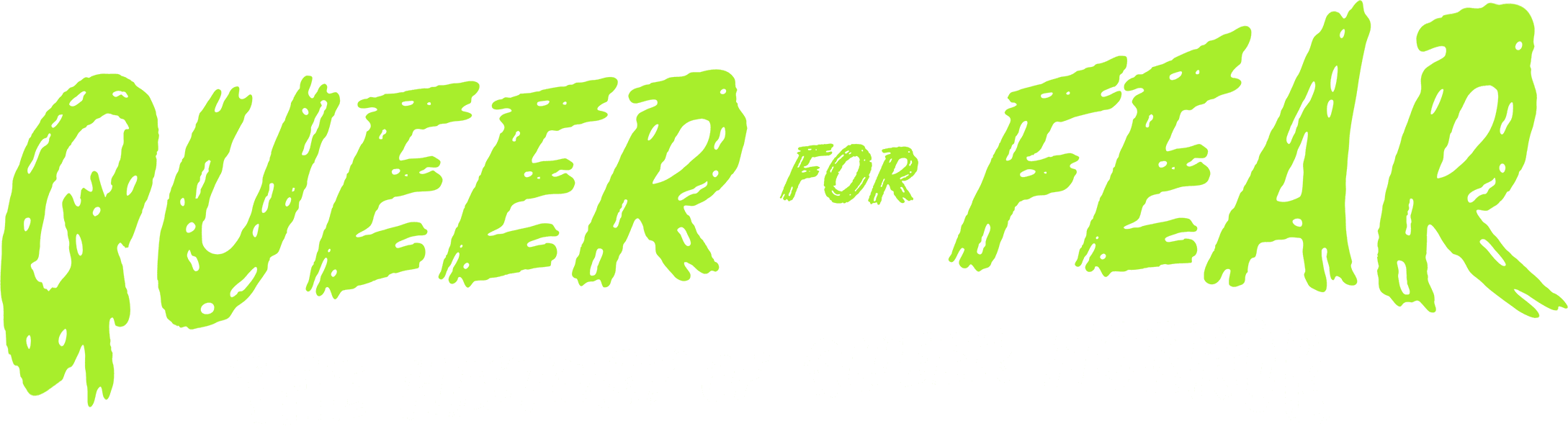 Queer for Fear: The History of Queer Horror logo