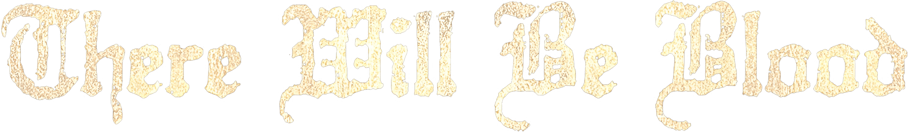 There Will Be Blood logo