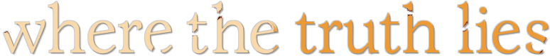 Where the Truth Lies logo