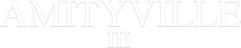 Amityville 3-D logo