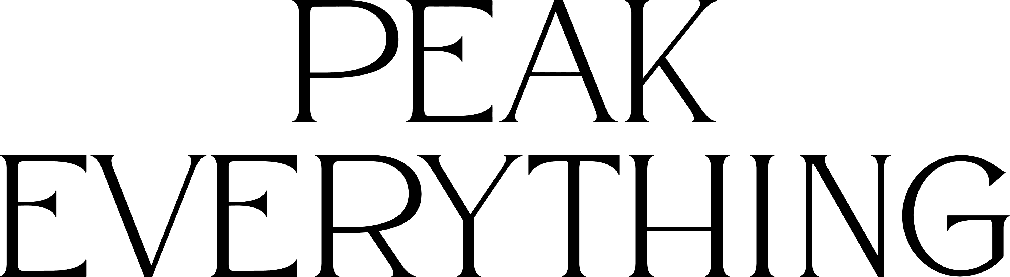 Peak Everything logo