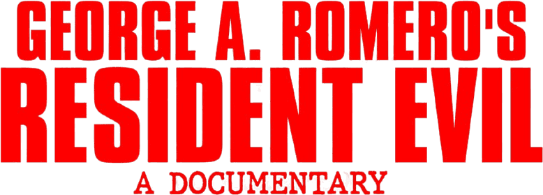 George A. Romero's Resident Evil logo
