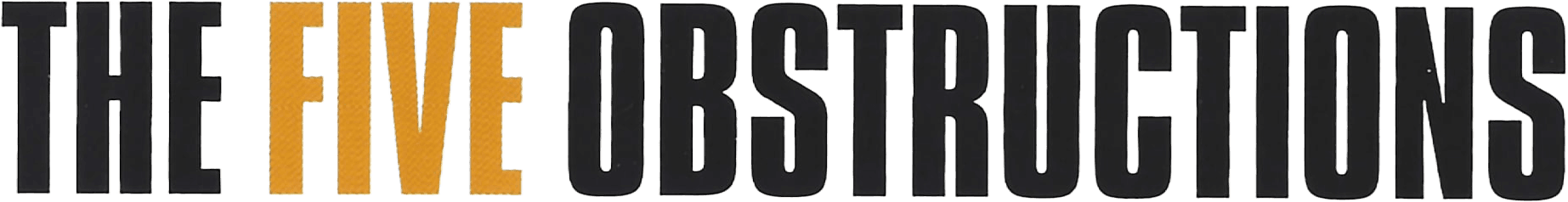 The Five Obstructions logo