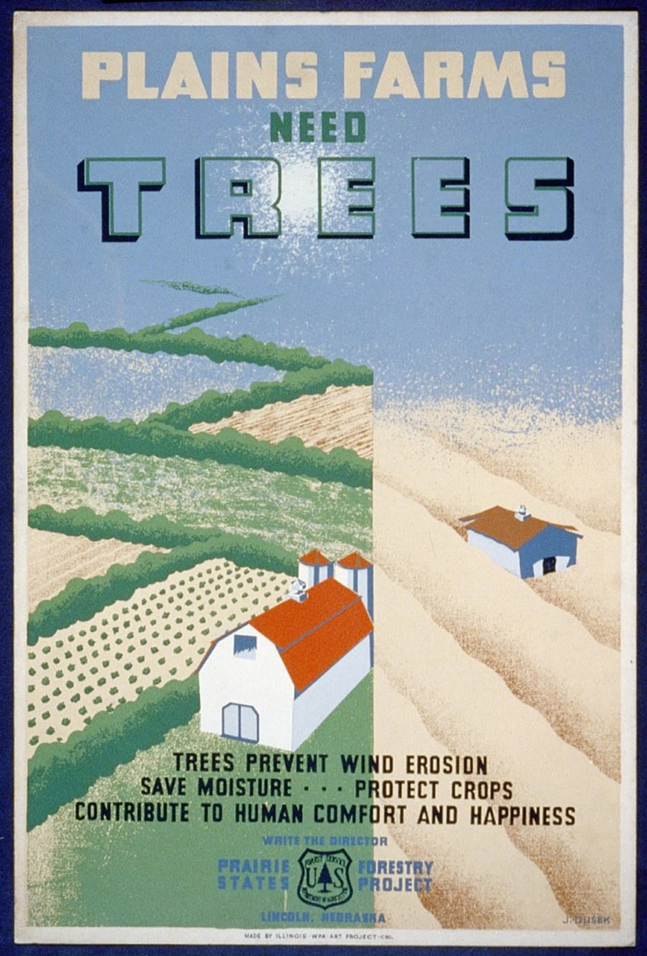 Windbreaks on the Prairies