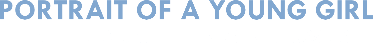 Portrait of a Young Girl at the End of the '60s in Brussels logo